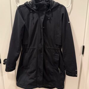 Womens black Columbia jacket Omni heat